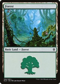 Forest (266), Throne of Eldraine