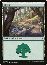 Forest (268), Throne of Eldraine