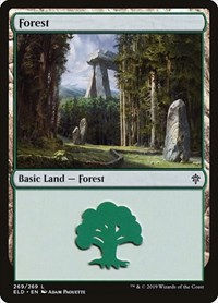 Forest (269), Throne of Eldraine