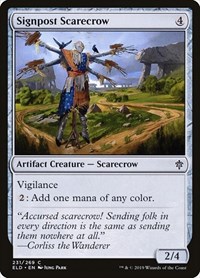 Signpost Scarecrow, Throne of Eldraine