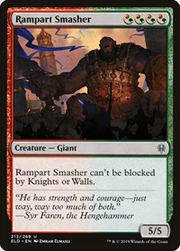 Rampart Smasher, Throne of Eldraine