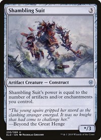 Shambling Suit, Throne of Eldraine