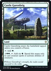 Castle Garenbrig, Prerelease Cards