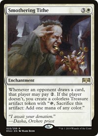Smothering Tithe, Promo Pack: Throne of Eldraine