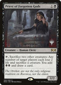 Priest of Forgotten Gods, Promo Pack: Throne of Eldraine