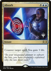 Absorb, Promo Pack: Throne of Eldraine