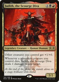 Judith, the Scourge Diva, Promo Pack: Throne of Eldraine