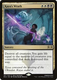 Kaya's Wrath, Promo Pack: Throne of Eldraine