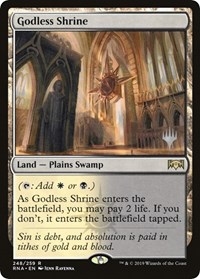 Godless Shrine, Promo Pack: Throne of Eldraine