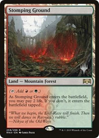 Stomping Ground, Promo Pack: Throne of Eldraine