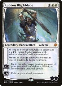 Gideon Blackblade, Promo Pack: Throne of Eldraine