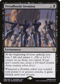 Dreadhorde Invasion, Promo Pack: Throne of Eldraine