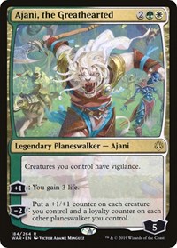Ajani, the Greathearted, Promo Pack: Throne of Eldraine