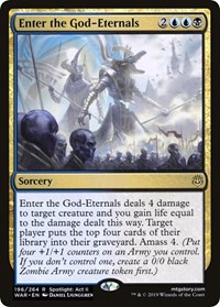 Enter the God-Eternals, Promo Pack: Throne of Eldraine