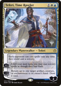 Teferi, Time Raveler, Promo Pack: Throne of Eldraine