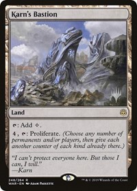 Karn's Bastion, Promo Pack: Throne of Eldraine