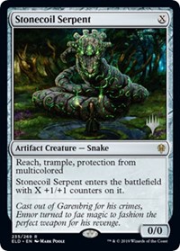 Stonecoil Serpent, Promo Pack: Throne of Eldraine