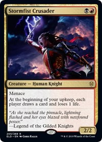 Stormfist Crusader, Promo Pack: Throne of Eldraine
