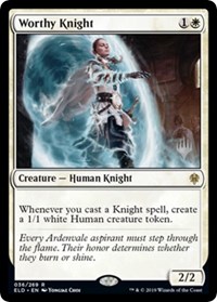 Worthy Knight, Promo Pack: Throne of Eldraine