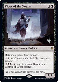Piper of the Swarm, Promo Pack: Throne of Eldraine