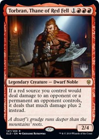 Torbran, Thane of Red Fell, Promo Pack: Throne of Eldraine