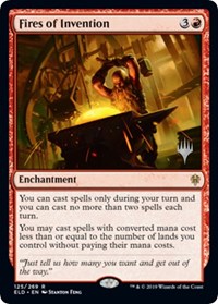 Fires of Invention, Promo Pack: Throne of Eldraine