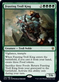 Feasting Troll King, Promo Pack: Throne of Eldraine
