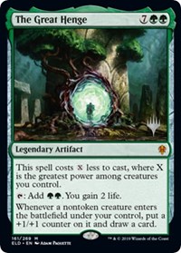The Great Henge, Promo Pack: Throne of Eldraine