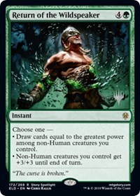 Return of the Wildspeaker, Promo Pack: Throne of Eldraine