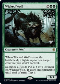 Wicked Wolf, Promo Pack: Throne of Eldraine