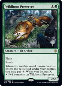Wildborn Preserver, Promo Pack: Throne of Eldraine