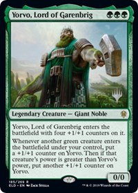 Yorvo, Lord of Garenbrig, Promo Pack: Throne of Eldraine