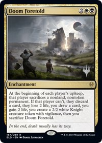 Doom Foretold, Promo Pack: Throne of Eldraine