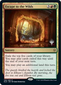 Escape to the Wilds, Promo Pack: Throne of Eldraine