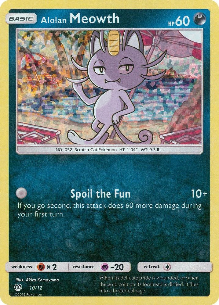 Alolan Meowth - 10/12
