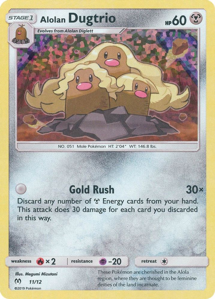 Alolan Dugtrio - 11/12
