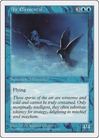 Air Elemental, Fifth Edition