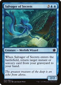 Salvager of Secrets, Magic Game Night 2019