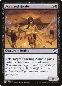 Accursed Horde, Magic Game Night 2019