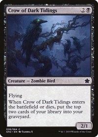 Crow of Dark Tidings, Magic Game Night 2019