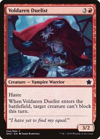 Voldaren Duelist, Magic Game Night 2019