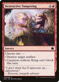 Destructive Tampering, Magic Game Night 2019