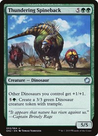 Thundering Spineback, Magic Game Night 2019