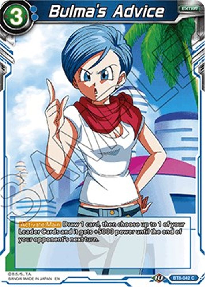 Bulma's Advice, Standard, front