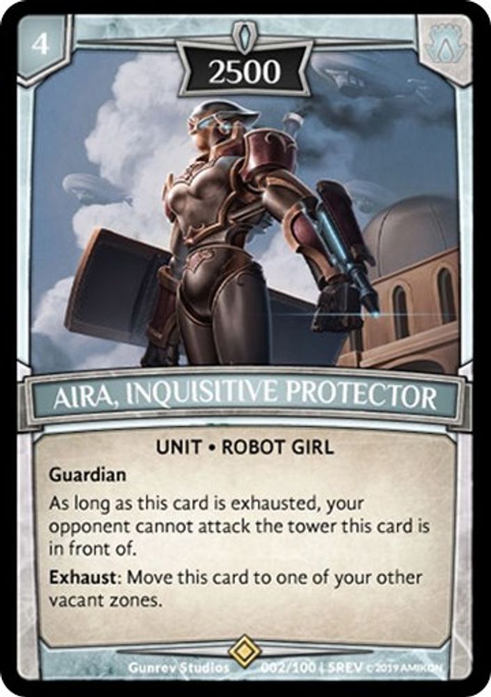 AIRA, Inquisitive Protector, Standard, front