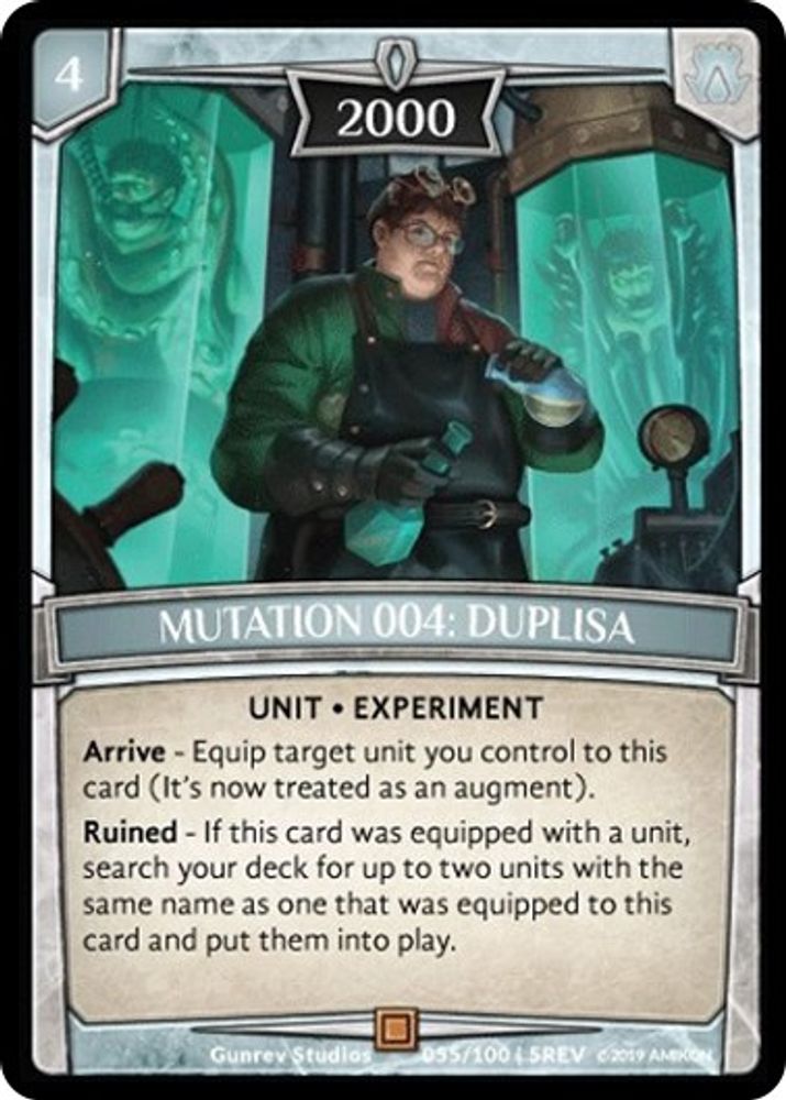 Mutation 004: Duplisa, Standard, front