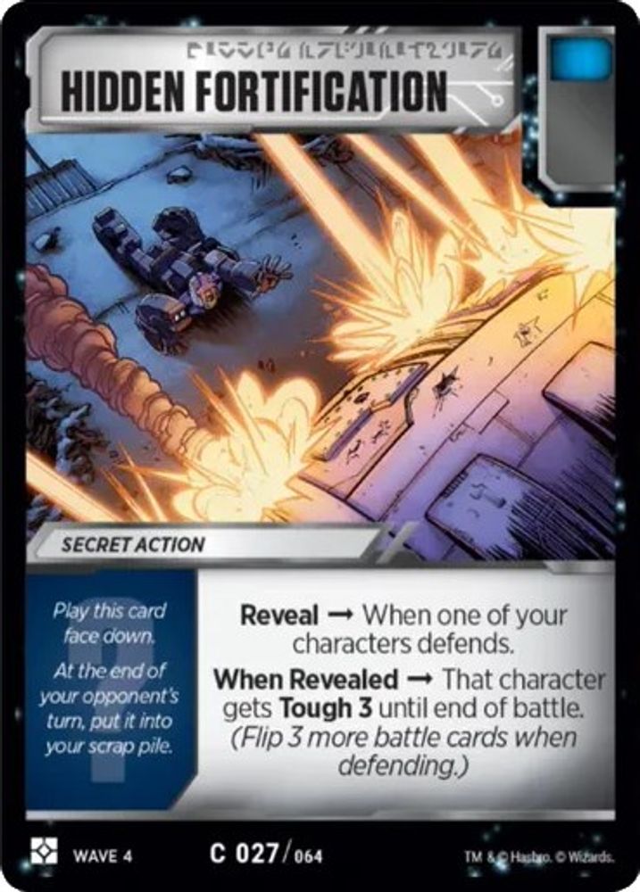 Hidden Fortification, Standard, front