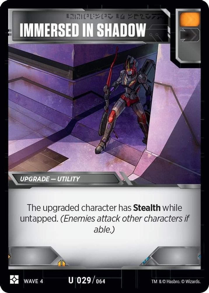 Immersed In Shadow, Standard, front