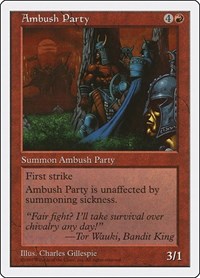 Ambush Party, Fifth Edition
