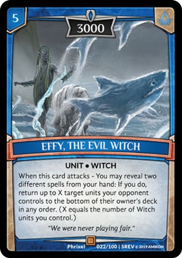 Effy, the Evil Witch, Standard, front
